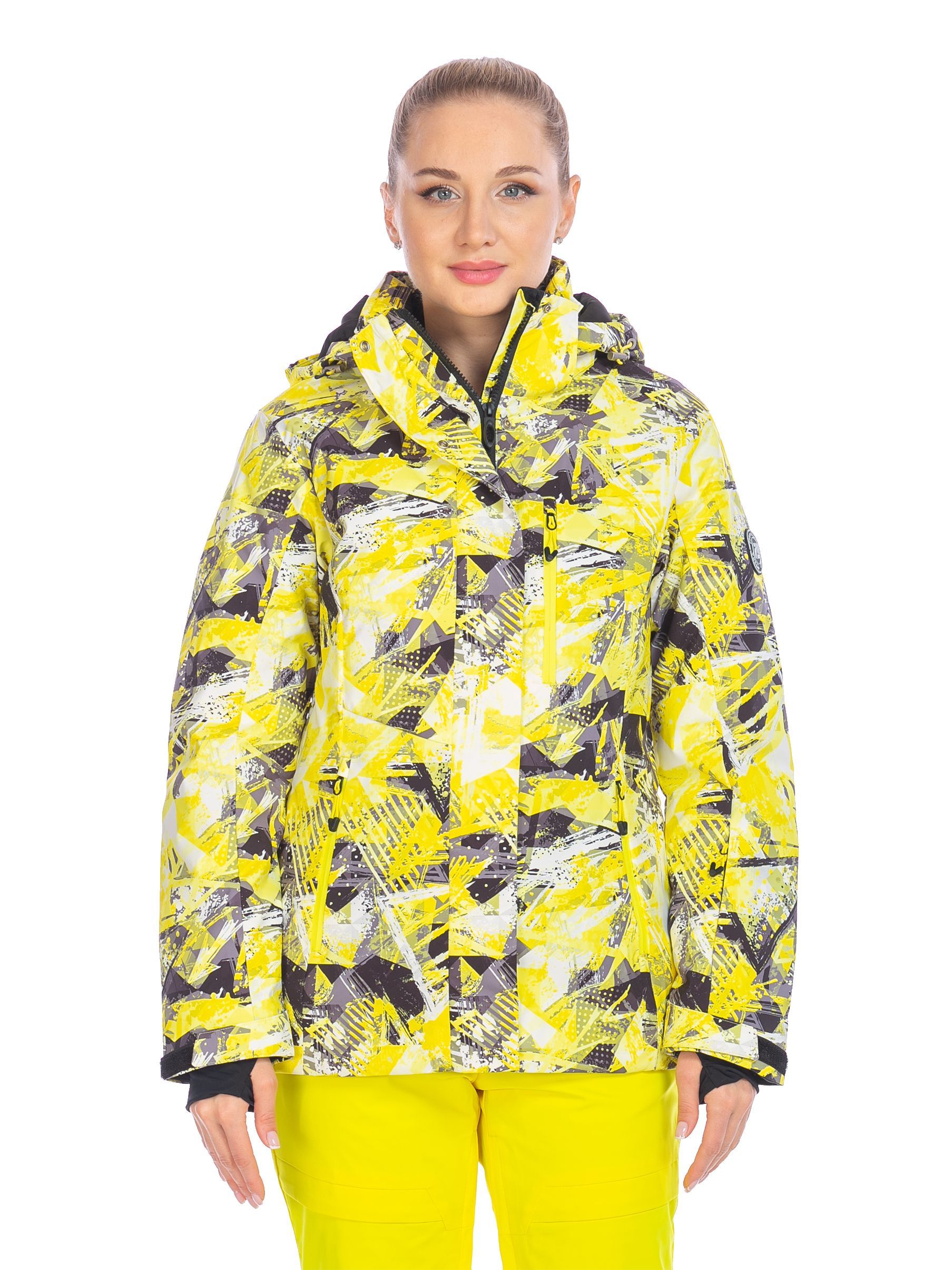 Куртка FORCELAB женская горнолыжная зимняя 58 RU Желтый