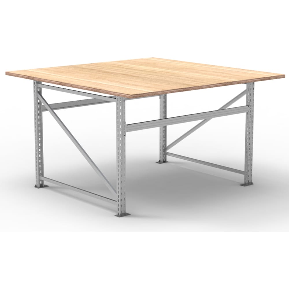 

IRONMEBEL Монтажный стол-верстак Worktop Montage 1500х1500 M-DMV15001500, Серый