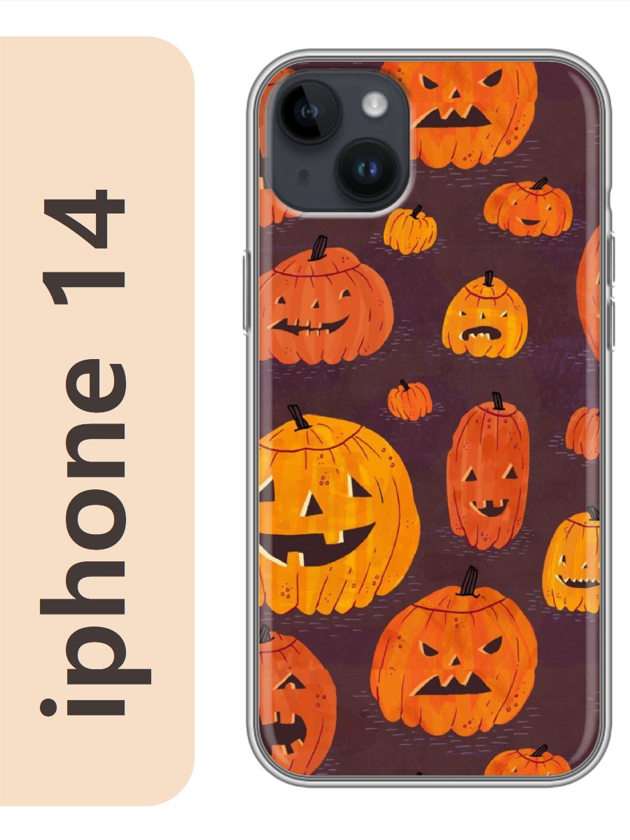

Чехол на Apple Iphone 14 тыквы 188, Iph14rzne