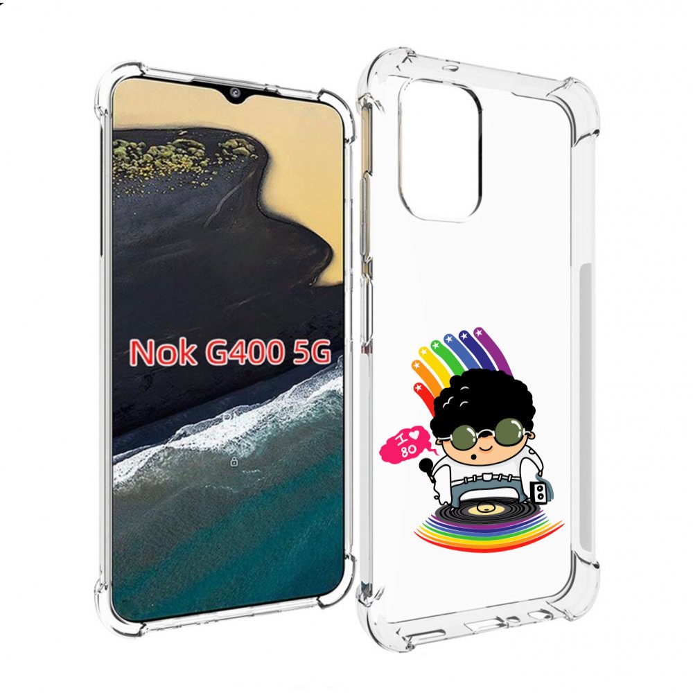 Чехол MyPads Я люблю 80-е для Nokia G400 5G
