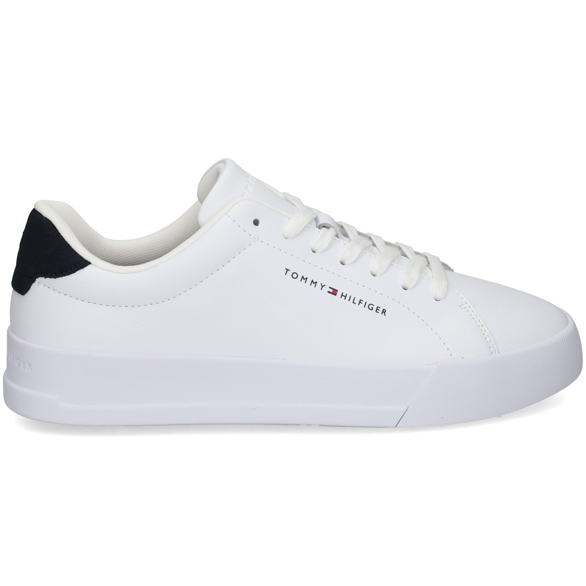 Кеды мужские Tommy Hilfiger Pebble Grain Court FM0FM05297 белые 40 EU