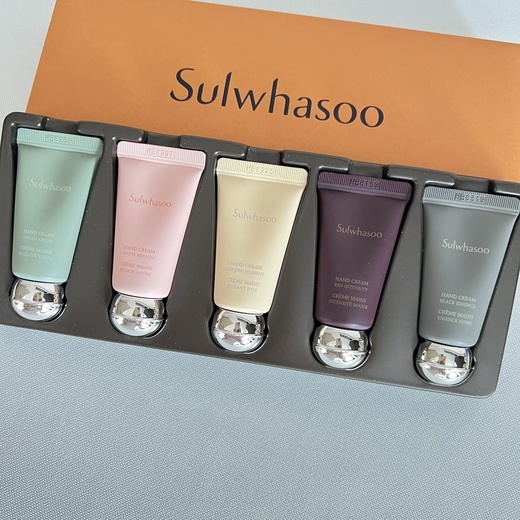 фото Sulwhasoo набор кремов для рук (5шт по 15мл) hand cream mini kit