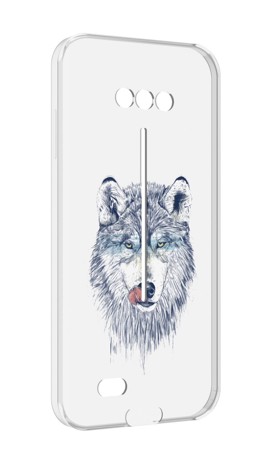 

Чехол MyPads голодгый волк для Doogee S41/S41 Pro противоударный, Tocco
