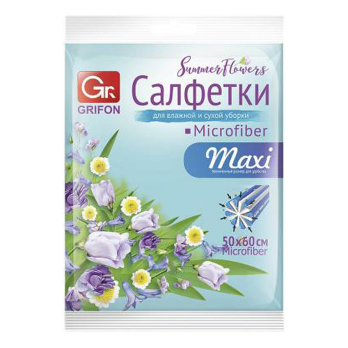 

Салфетка Grifon Maxi для пола микрофибра 50 × 60 см