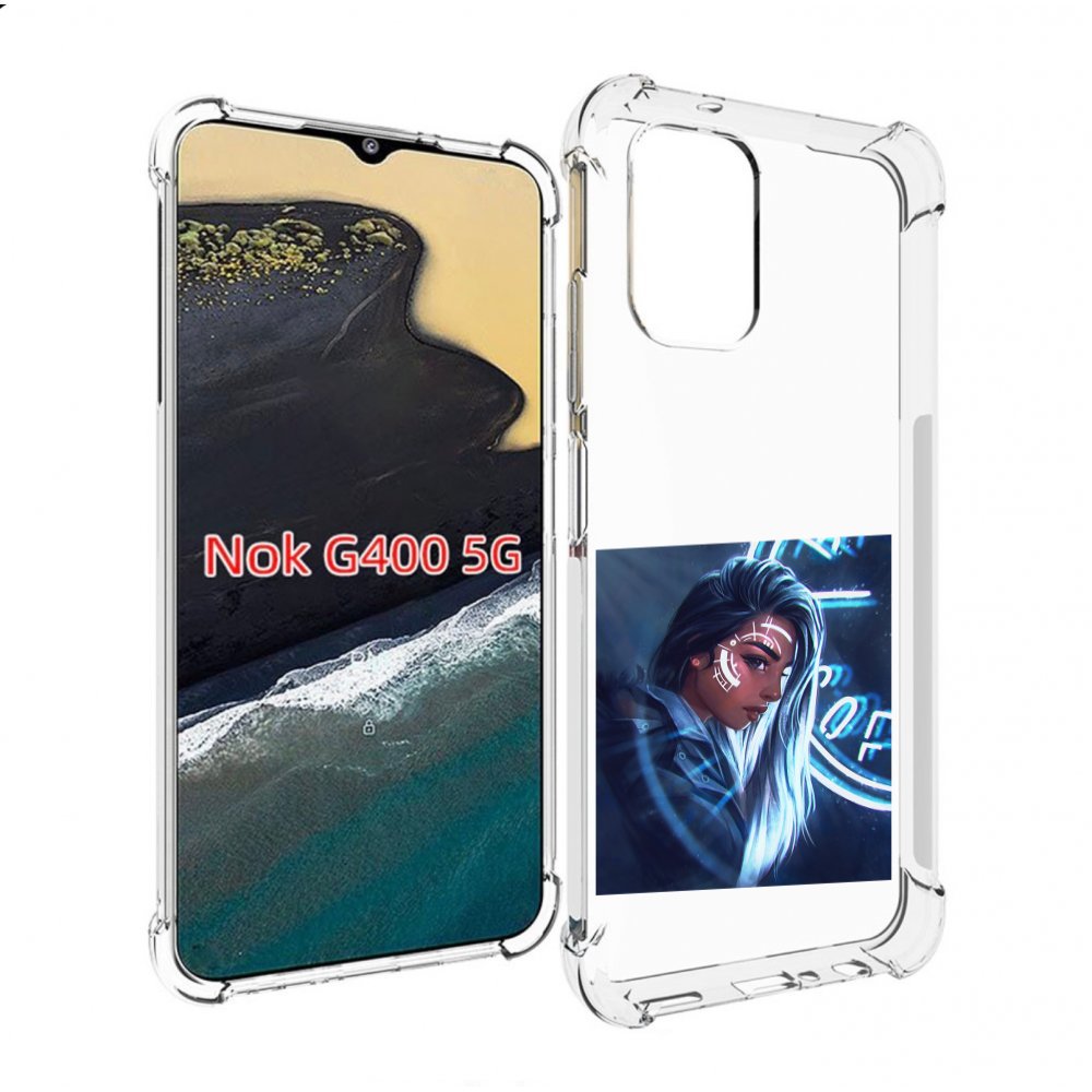 

Чехол MyPads девушка-из-антарктиды женский для Nokia G400 5G, Прозрачный, Tocco