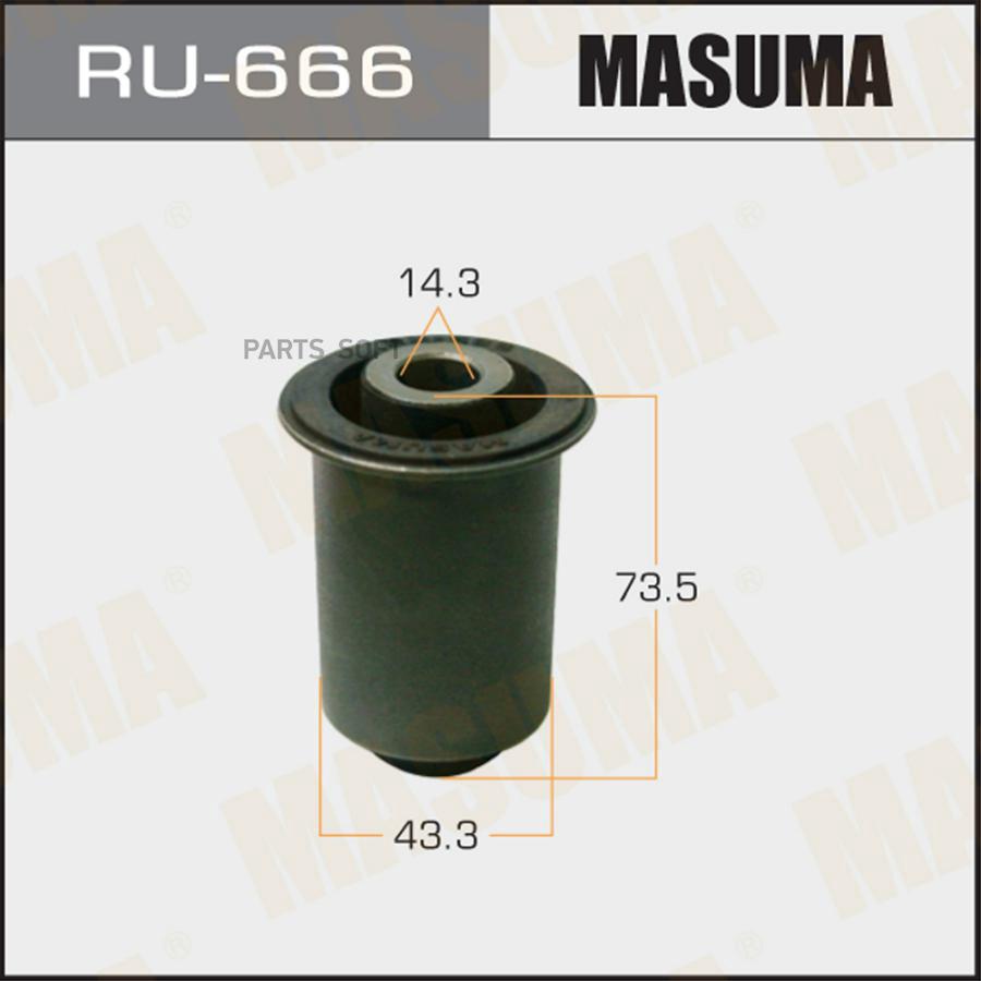 

С-Б.Пер.Ниж.Рычага Nissan Pathfinder (04.08-), Navara (05.05-) Masuma арт. RU-666