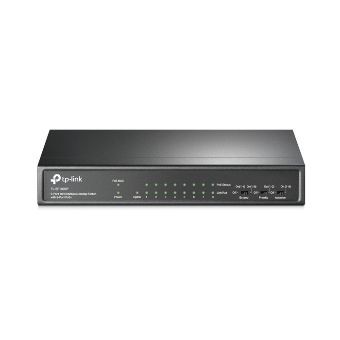 Коммутатор TP-Link TL-SF1009P Black