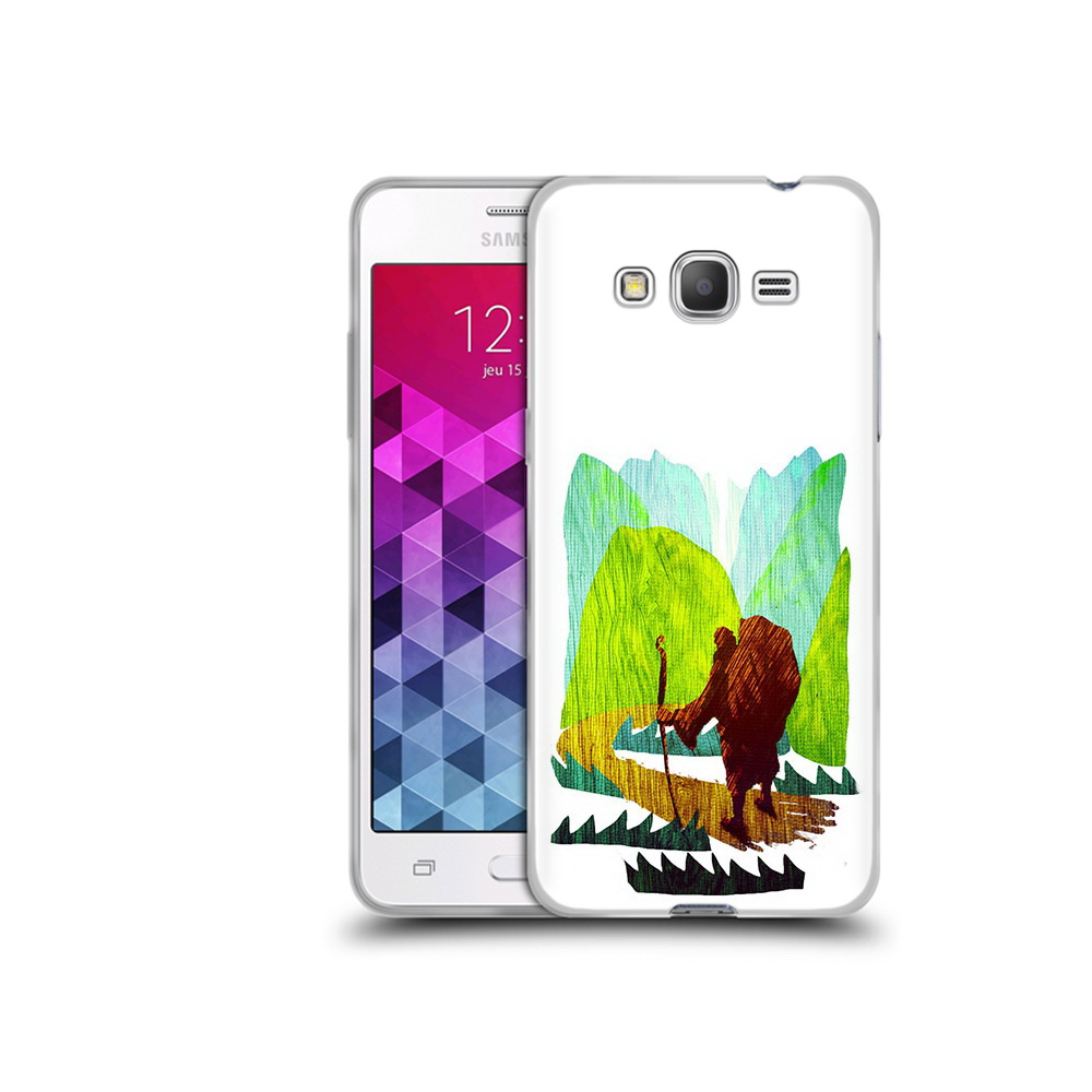 

Чехол MyPads Tocco для Samsung Galaxy Grand Prime Лесная тропа, Прозрачный, Tocco