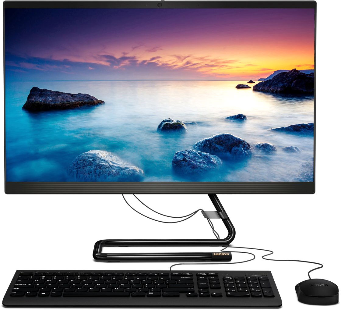 фото Моноблок lenovo ideacentre 3 24iil5 black (f0fr004ark)