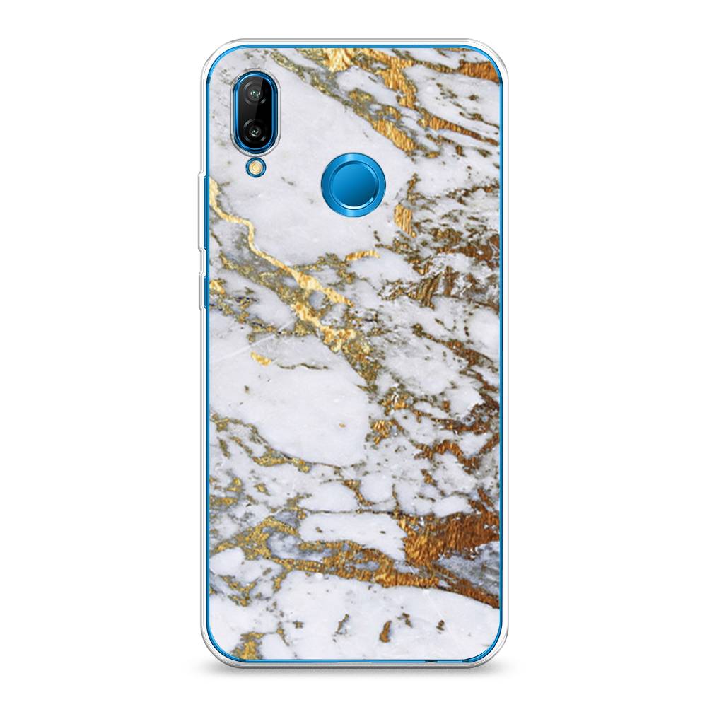 

Чехол Awog "Белый мрамор" для Huawei Nova 3E, 65650-3