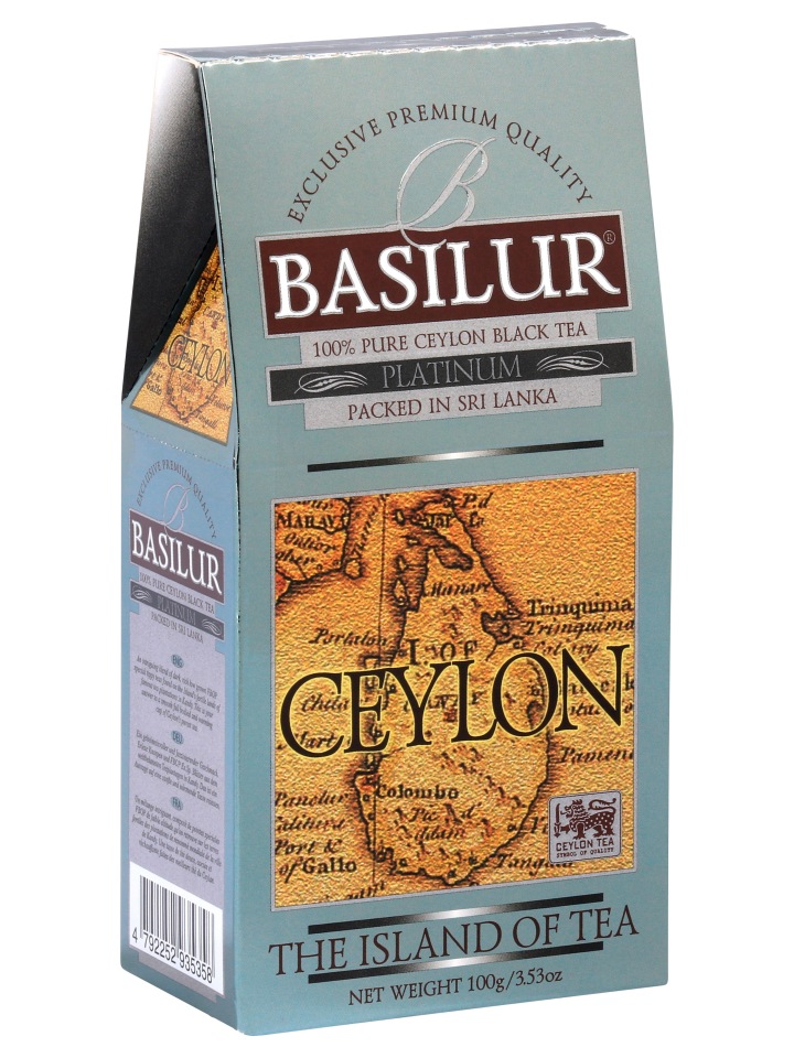 

Чай Basilur Остров - Платиновый 100 г картон