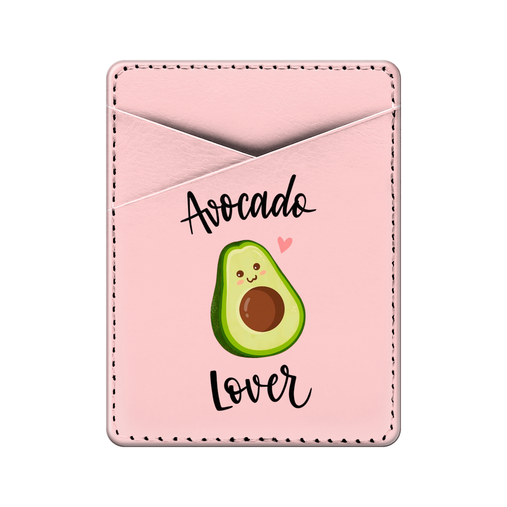 

Картхолдер унисекс Case Place KSHL-6 Avocado lover, Розовый;зеленый, KSHL-6