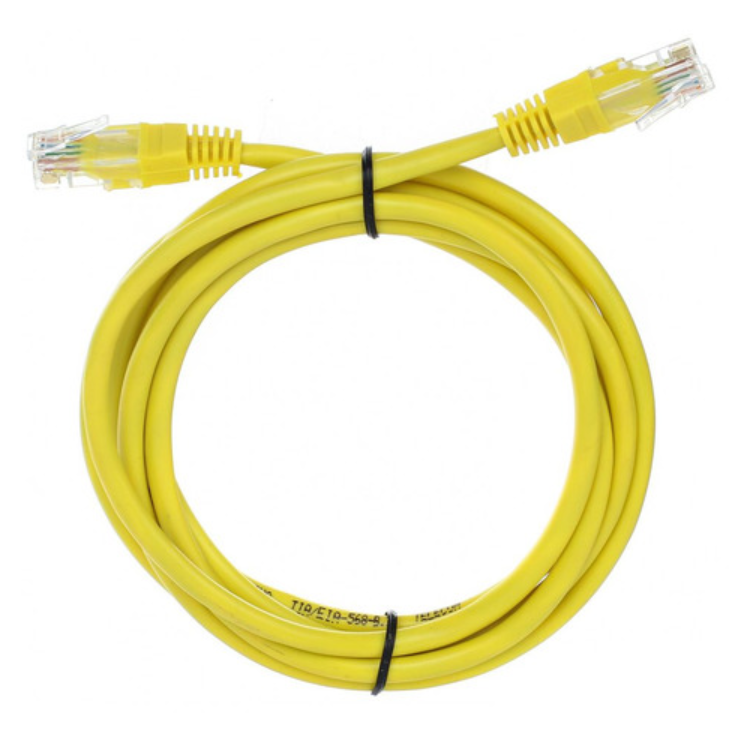 Патч-корд PREMIER RJ-45 - RJ-45 вилка-вилка 1.5м (NA102-Y-1.5M) желтый