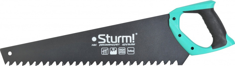 1060-92-500 Ножовка по пенобетону, 500мм, тефлоновое покрытие, Sturm! ножовка по пенобетону sturm