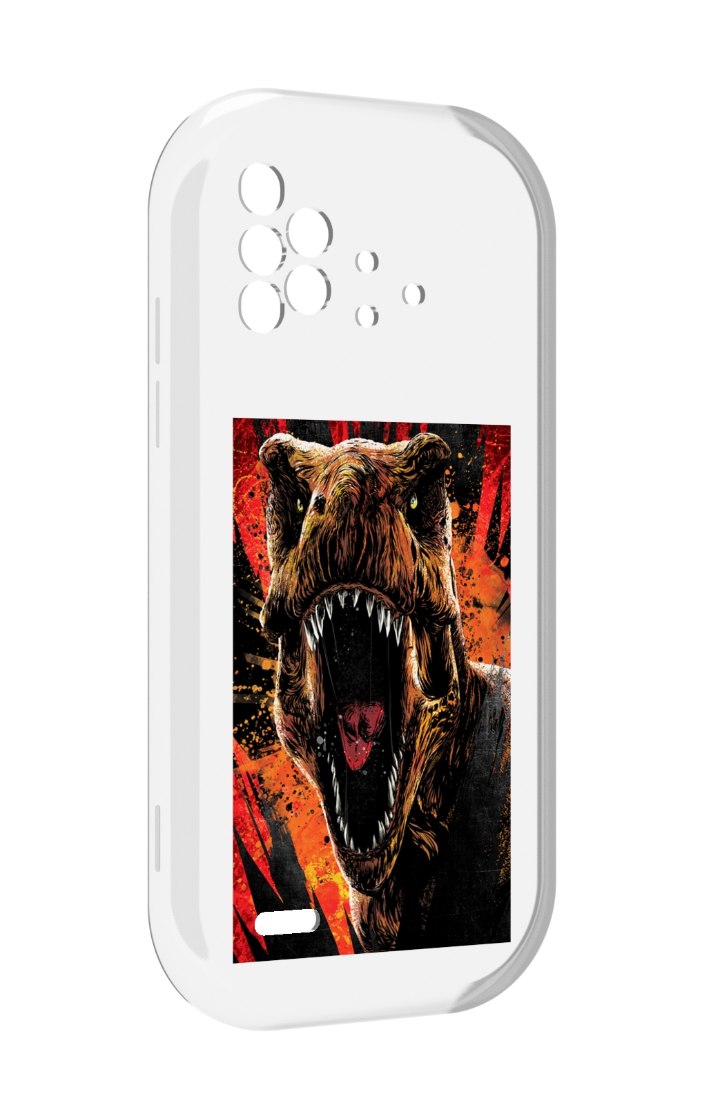 

Чехол MyPads Тиранозавр для UMIDIGI Bison X10 / X10 Pro, Прозрачный, Tocco