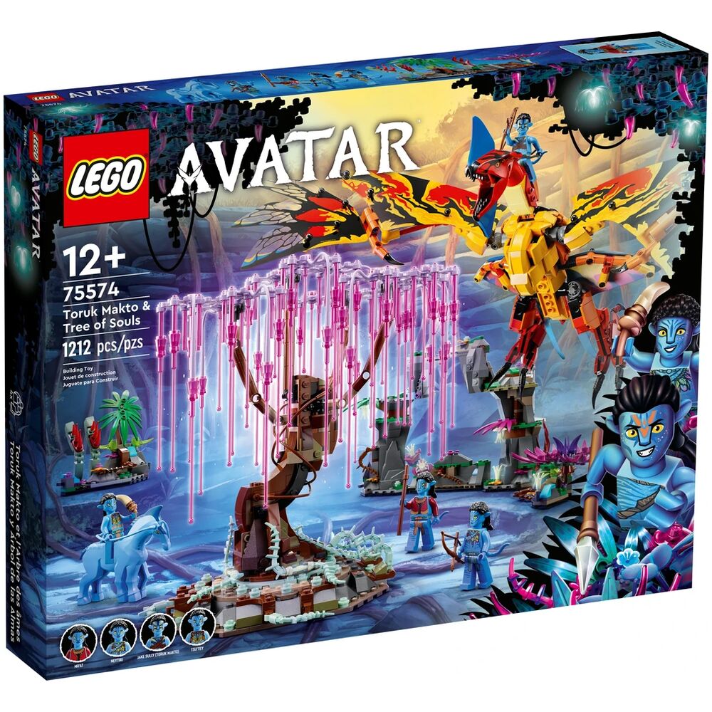 Конструктор LEGO Avatar Торук Макто и Древо душ 75574, 1212 дет. конструктор lego avatar нейтири и танатор против amp робота куорича 75571 560 дет