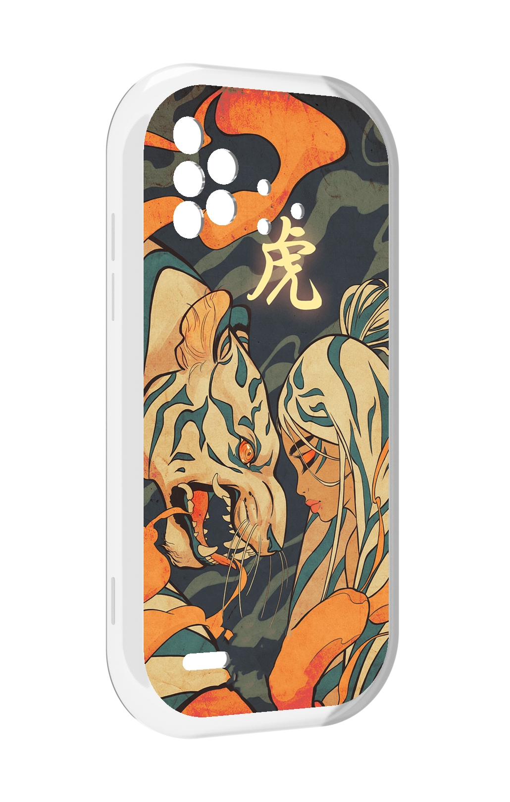 

Чехол MyPads Тигр и девушка друзья для UMIDIGI Bison X10 / X10 Pro, Прозрачный, Tocco
