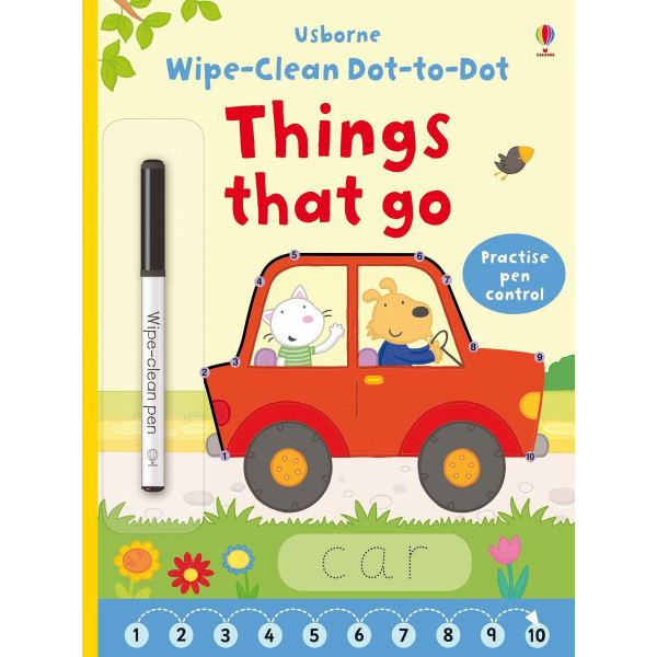 

Книга Wipe-Clean Dot-to-Dot: Things that go