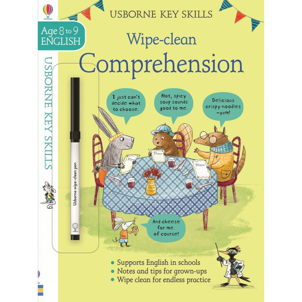 

Wipe-Clean Comprehension 8-9