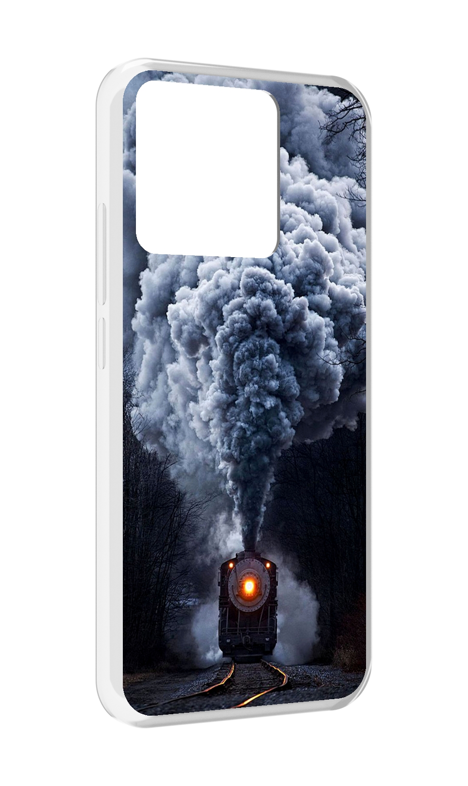 

Чехол MyPads Tocco для Xiaomi Redmi 10A Паровоз, Прозрачный, Tocco