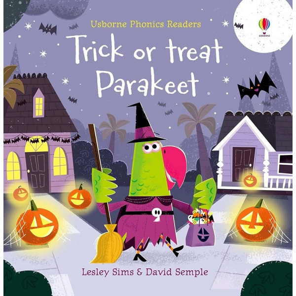 фото Phonics readers: trick or treat, parakeet? usborne