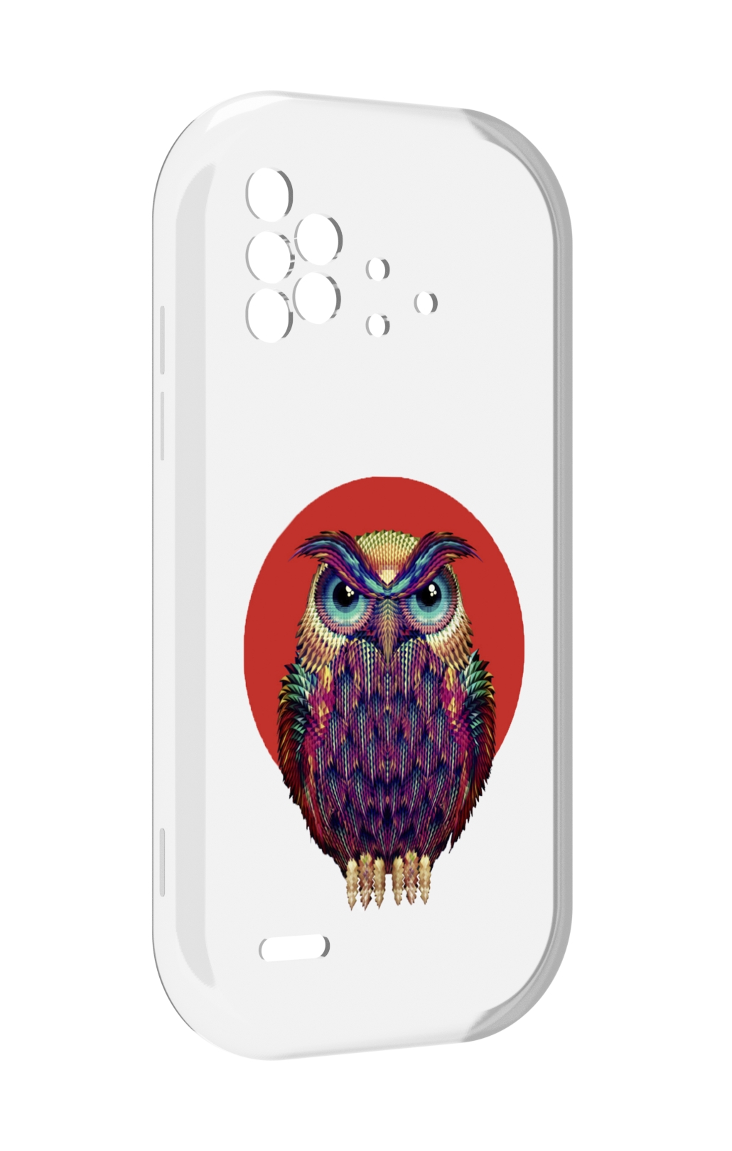 

Чехол MyPads Сова 3 для UMIDIGI Bison X10 / X10 Pro, Прозрачный, Tocco