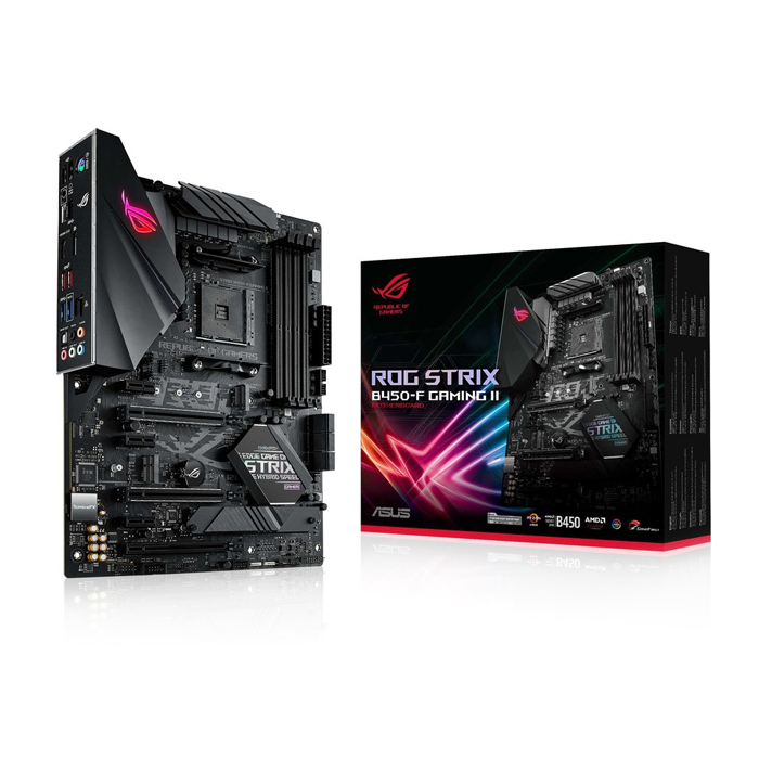 фото Материнская плата asus rog strix b450-f gaming ii