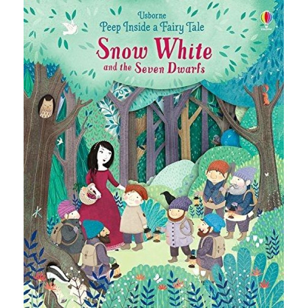 Книга Peep Inside Fairy Tale Snow White and Seven Dwarfs, Usborne  - купить