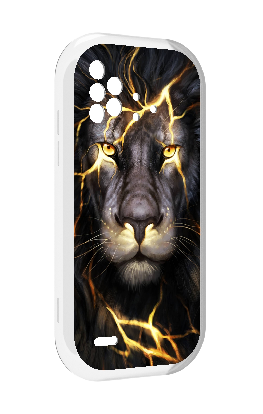 

Чехол MyPads Светящийся-лев мужской для UMIDIGI Bison X10 / X10 Pro, Прозрачный, Tocco