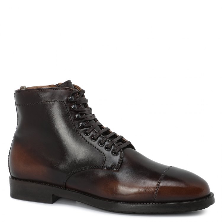 фото Мужские ботинки officine creative temple rubber /010 цв. коричневый 43,5 eu