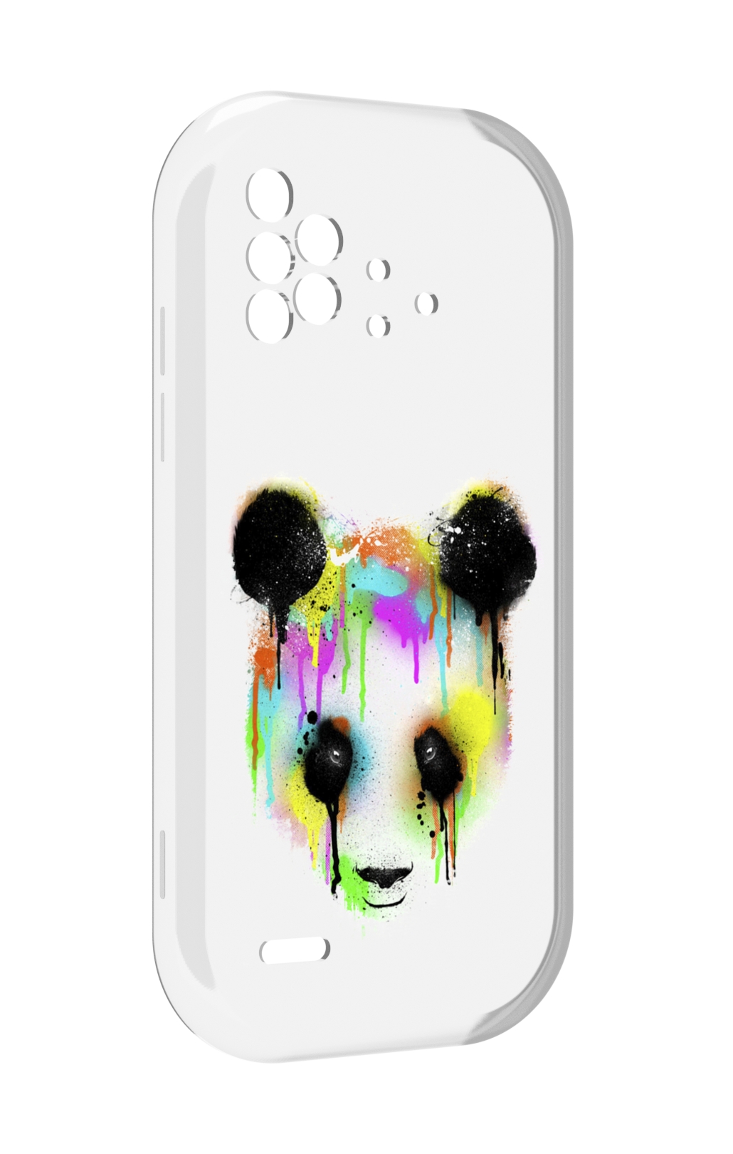 

Чехол MyPads Радужная панда для UMIDIGI Bison X10 / X10 Pro, Прозрачный, Tocco