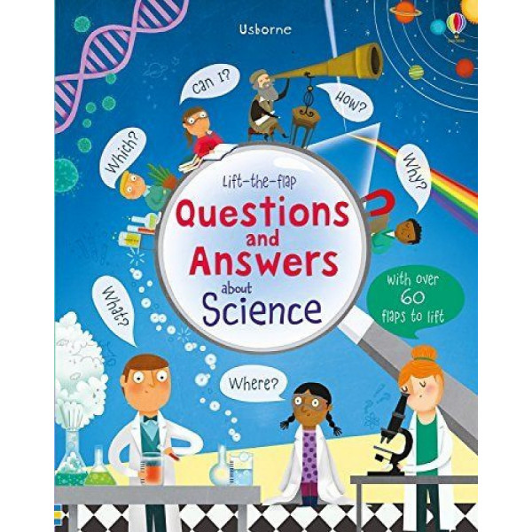 фото Lift-the-flap questions and answers about science usborne