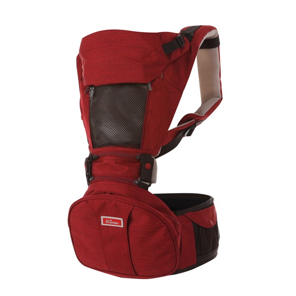 фото Хипсит-рюкзак sinbii premium s-pocket set s708/красный