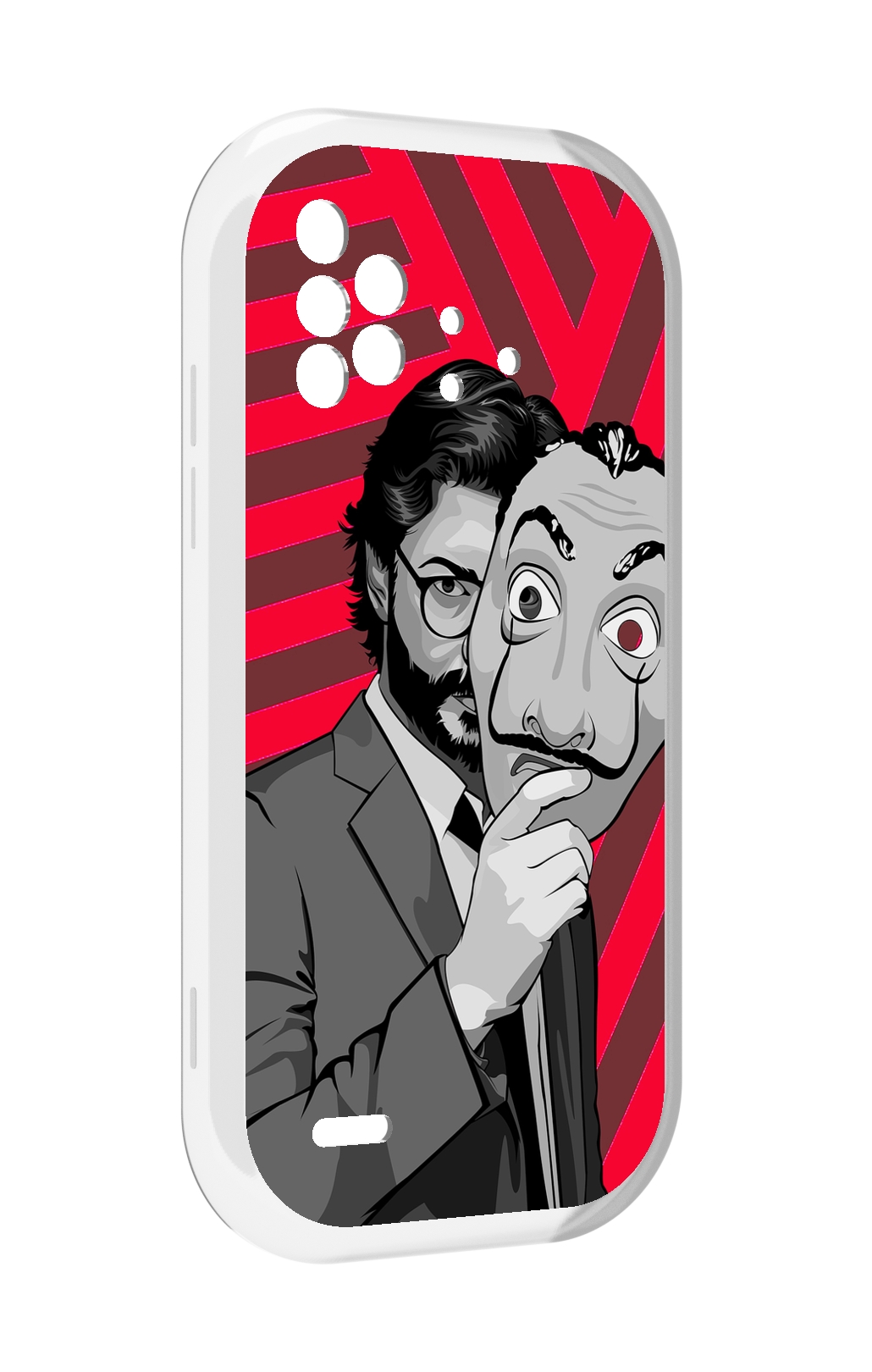 

Чехол MyPads Профессор-бумажый-дом для UMIDIGI Bison X10 / X10 Pro, Прозрачный, Tocco