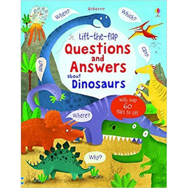 

Книга Lift-the-Flap Questions and Answers About Dinosaurs