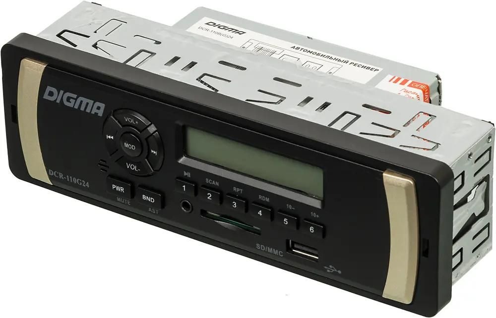 

Автомагнитола Digma DCR-110G24
