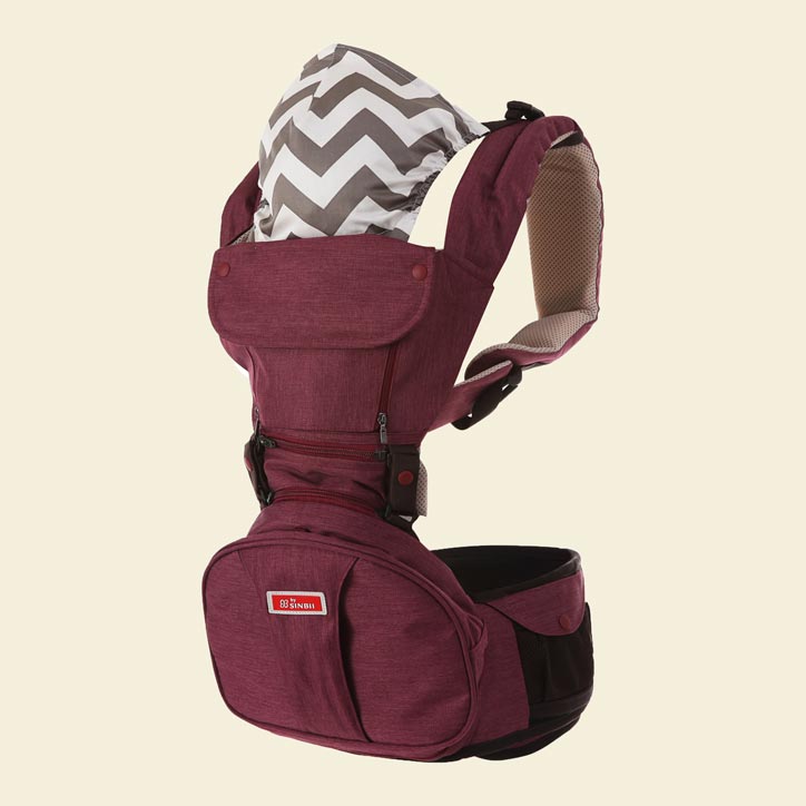 Хипсит-рюкзак Sinbii Premium S-Pocket Set S707/фиолетовый рюкзак школьный из текстиля на молнии 3 кармана пенал фиолетовый
