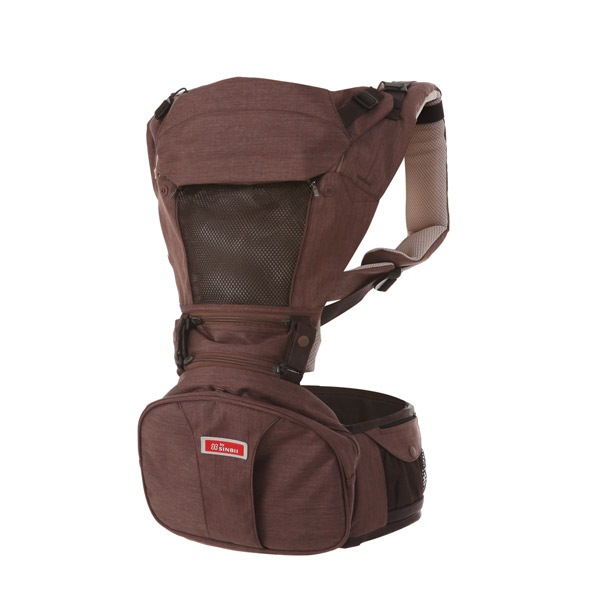 фото Хипсит-рюкзак sinbii premium s-pocket set s706/коричневый