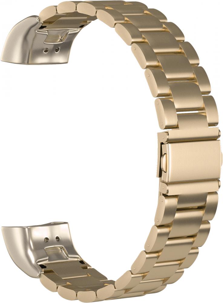 

Ремешок стальной GSMIN Classic Collection для фитнес браслета Honor Band 5 (Шампань), Ремешок стальной GSMIN Classic Collection
