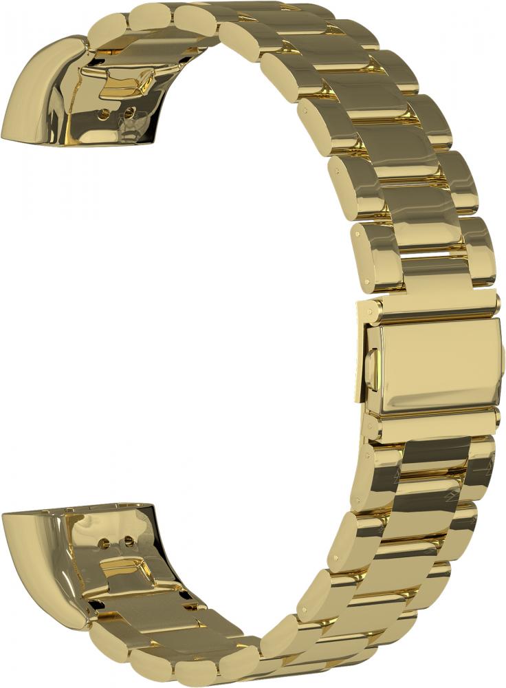 

Ремешок стальной GSMIN Classic Collection для фитнес браслета Honor Band 5 (Золотистый), Ремешок стальной GSMIN Classic Collection