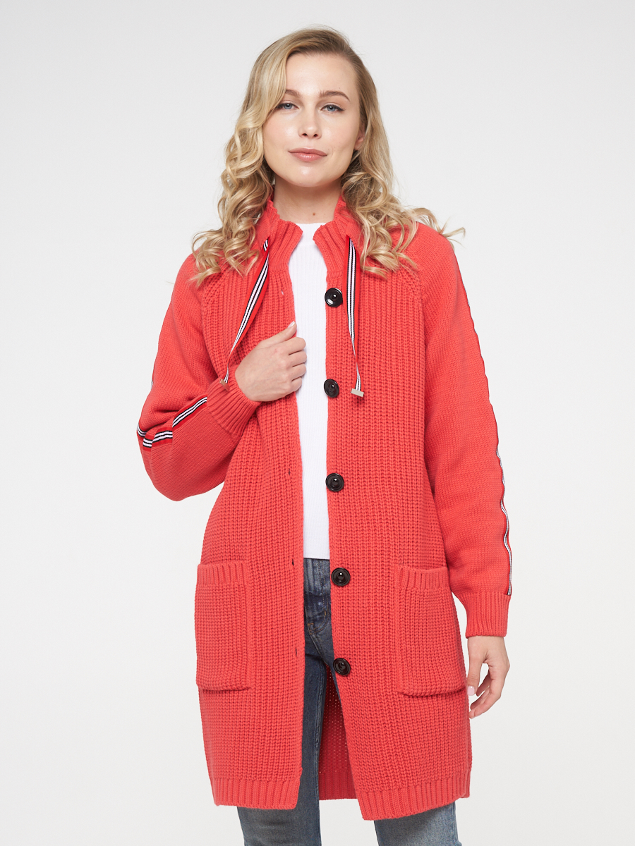 

Кардиган женский VAY 202-1627 красный 46, 202-1627