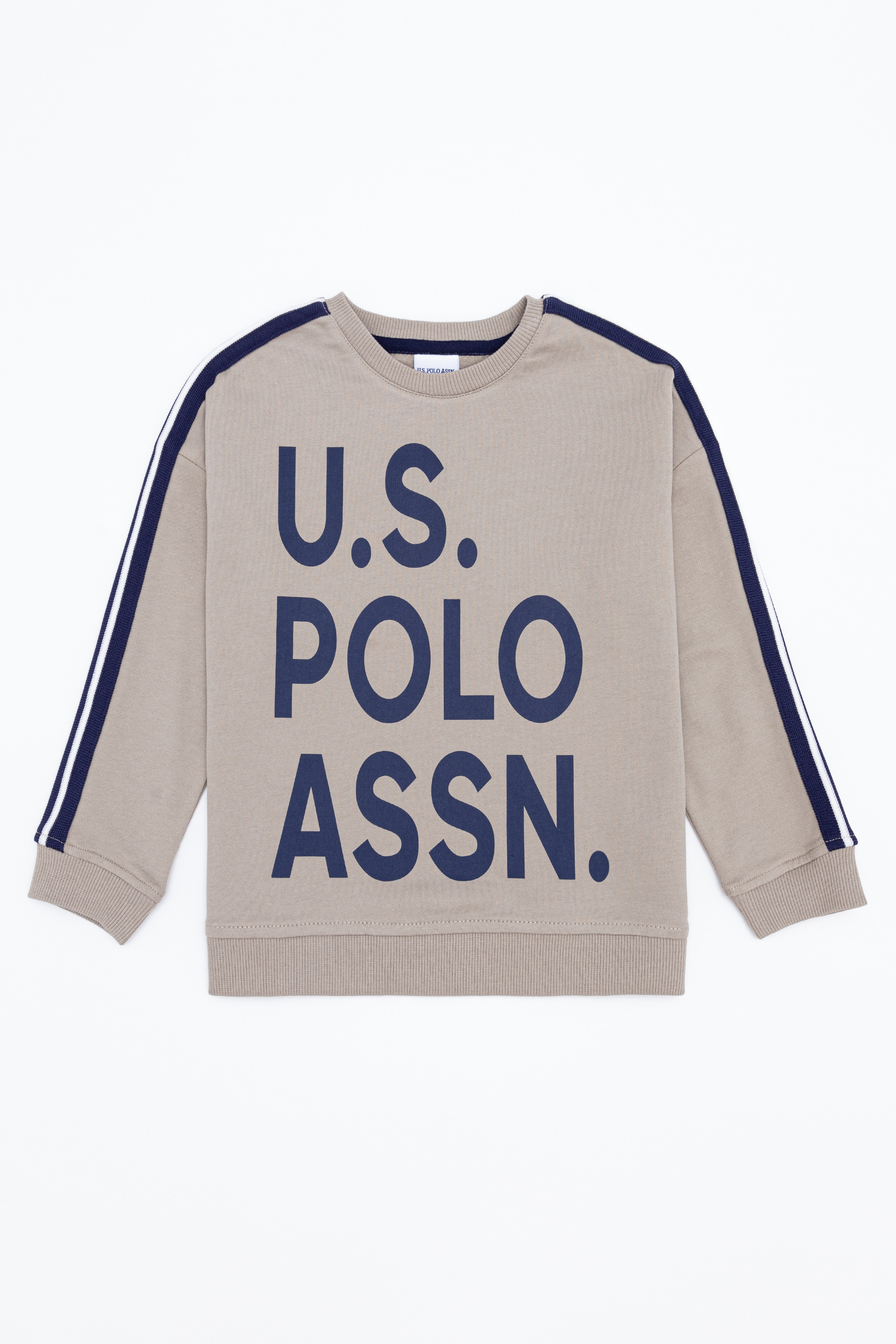 Свитшот детский US Polo Assn G083SZ0820ALCIVKIDS, бежевый, 116