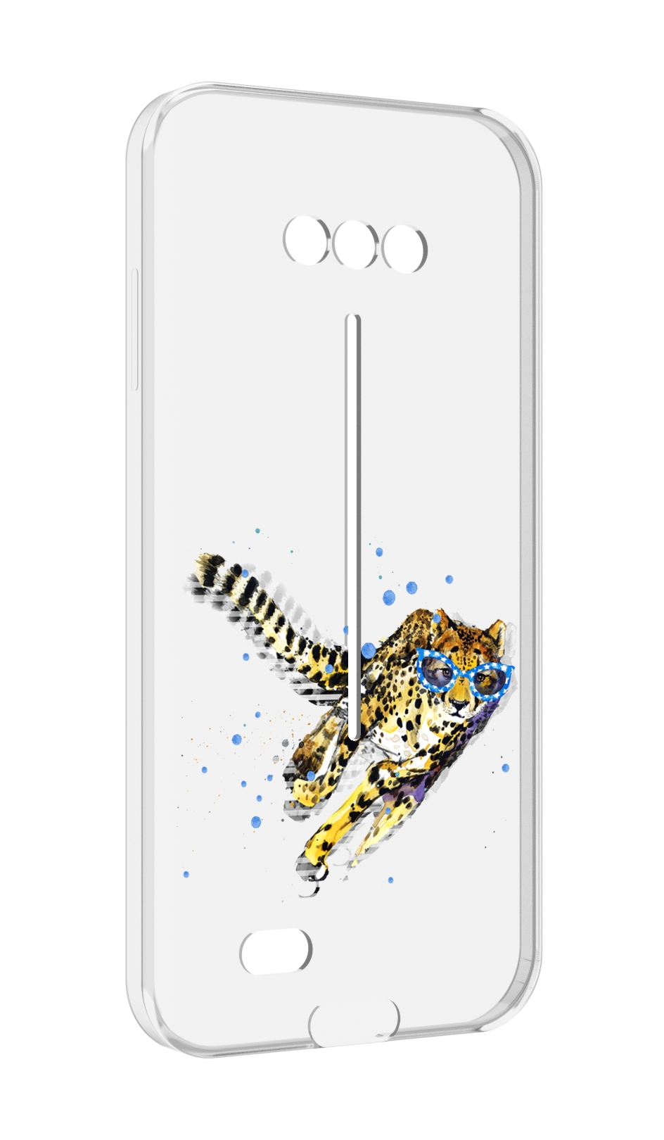 

Чехол MyPads гепард в очках для Doogee S41/S41 Pro противоударный, Tocco