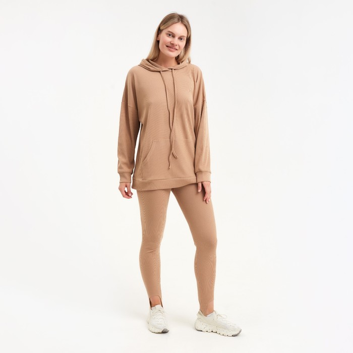 

Костюм женский NoBrand 000632256 бежевый 44 RU, 000632256