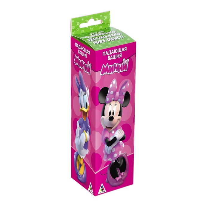 

Игра падающая башня Disney Для лучших подруг Минни Маус 54 бруска 1175664