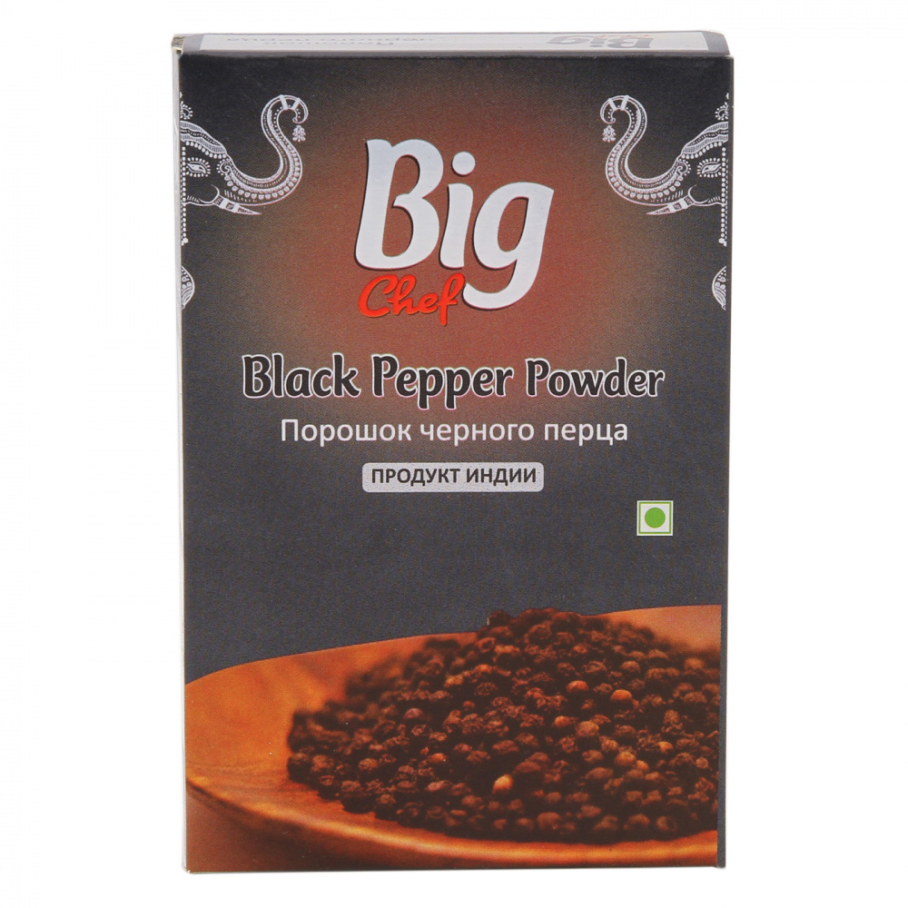 

Специи Big chef "Порошок черного перца", 100 г