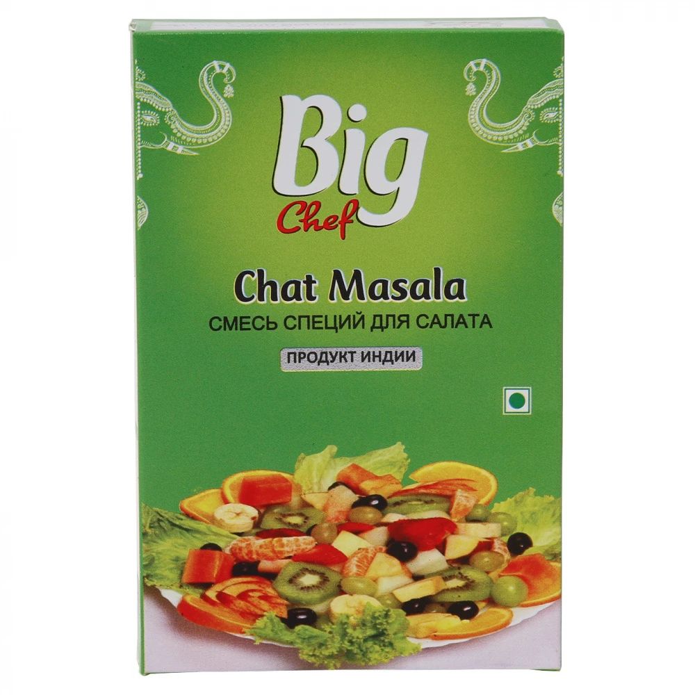 

Смесь специй Big chef "Chat masala", для салата, 100 г