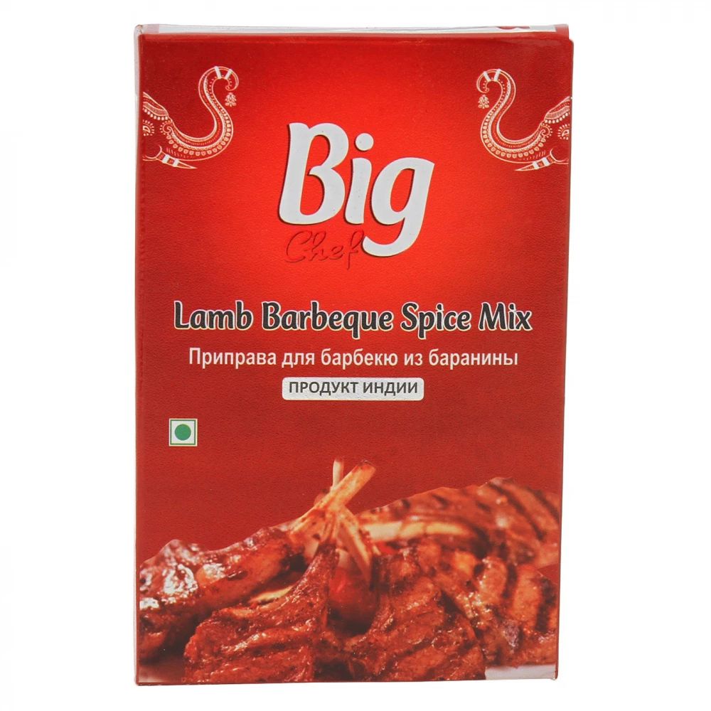 

Приправа Big chef "Lamb barbeque spice mix", для барбекю из баранины, 100 г