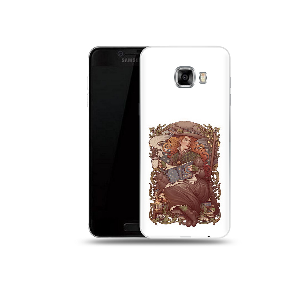 

Чехол MyPads Tocco для Samsung Galaxy C5 (2016) Женские_126, Прозрачный, Tocco