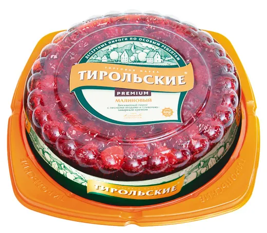 

Пирог Тирольские Пироги Малиновый 530 г